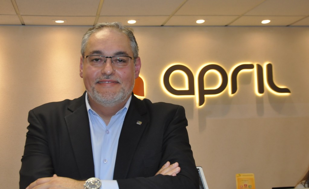 Agnaldo Abraho, diretor comercial da April Brasil