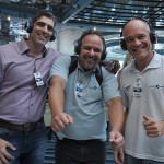 Ricardo Bueno, da Ancoradouro com Tody Navarro e Max Santinelli, da R11