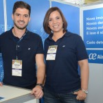 Erico Martins e Marcia Silva, da Air Europa