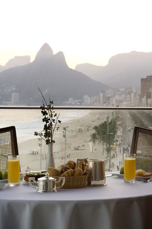 Café da manhã do hotel Fasano no Rio de Janeiro (Foto: Divulgação)