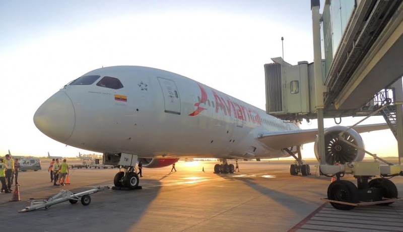 Aeronaves Dreamliners da Avianca iniciam operaes na Amrica do Sul