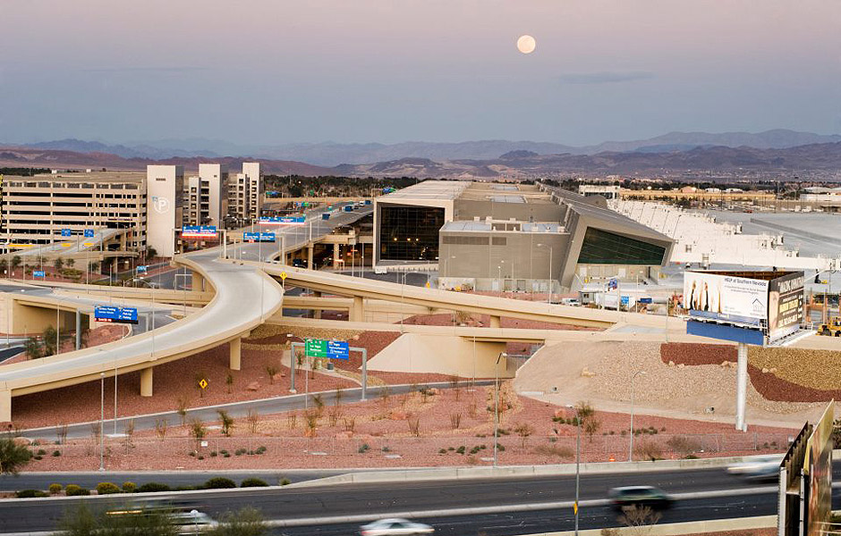 O aeroporto Las Vegas McCarran, na Califrnia, nos EUA