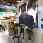 Estande do Brasil animou o pblico neste fim de semana