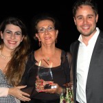 No centro, Maria Helena Felix, da Meeting Tour, com Camila Leme e Thiago Vasconcelos, da Pier 1