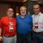 Cassulino, da Ancoradouro, Cacalo Destro, e Luiz Carlos Vargas, da Travelport