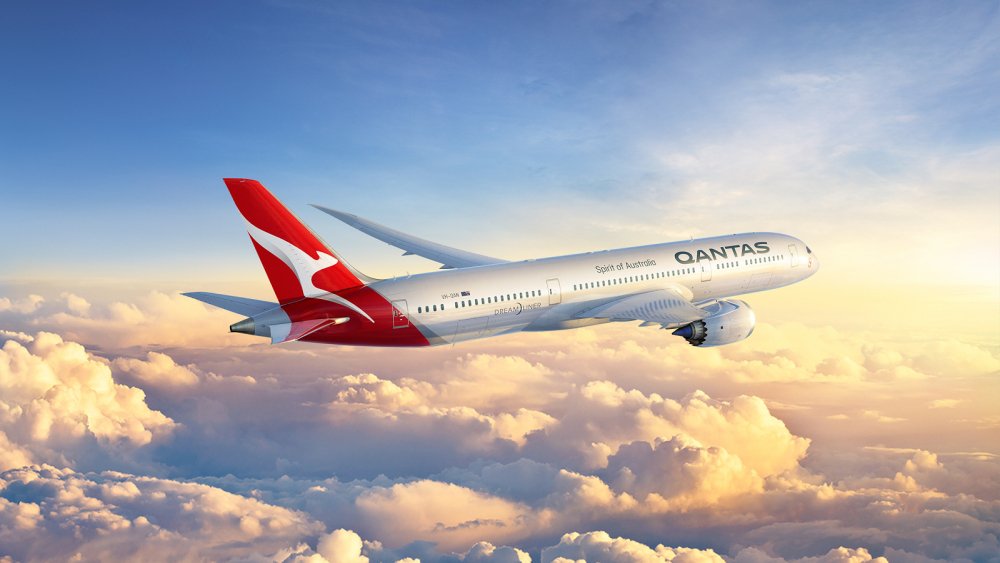 Boeing 787 Dreamliner da australiana Qantas, considerada a mais segura do mundo
