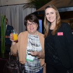 Mariangela calazans, da All World Viagens e Eventos, e Raquel Francesquini, da The Leading Hotels