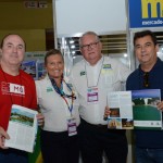 Gustavo Arrais, da Setur-MG, Rosa Masgrau e Roy Taylor, do ME, e Ruy Gaspar, secretário de Turismo do Rio Grande do Norte