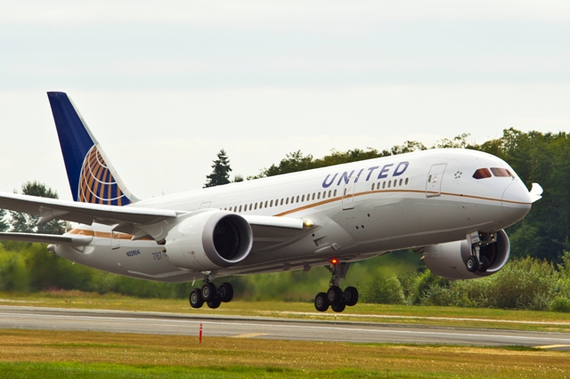 United inicia operao do Boeing 787 em voos de So Paulo para Houston