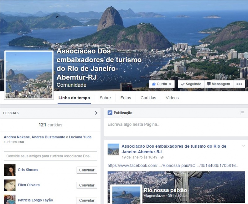 Associao dos Embaixadores de Turismo do Rio lana campanha Rio, minha paixo