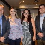 Ricardo Kaiser, Vivian Roque, Ana Paula Tomaz e Cleber Junior, da CVC