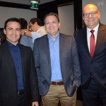 Rogerio Mendes, Ricardo Kaiser e Gustavo Hahn, da CVC