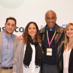 Jorge Lorenzo, Silvia Manrique, Luis Sobrinho e Ligia Meyer, da Air Europa
