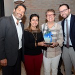Jorge Souza, Juliana Ribeiro, Ana Maria e Roberto Sanches, da Orinter, premiados na categoria Operadoras