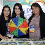 Vanessa Garmes e Gleyce Luz, da Empetur, com Luciana Fernandes, do ME