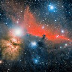 A imagem da Nebulosa Cabea de Cavalo