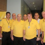 Alexandre Dias, Adriano Gomes e equipe da CVC