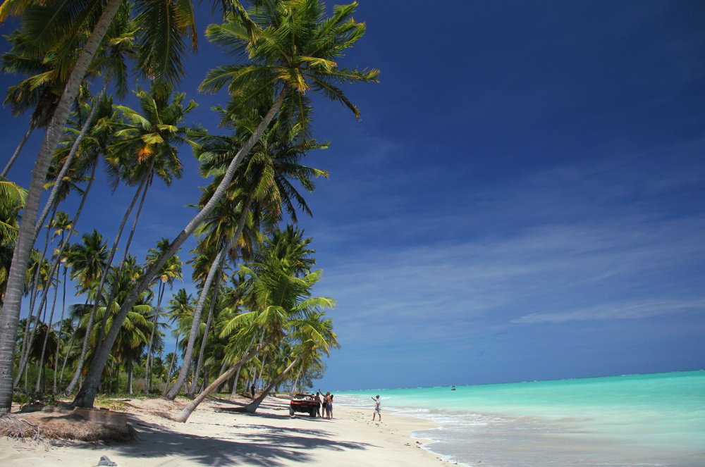 ANTUNES (AL): Localizada no litoral norte de Alagoas, a Costa dos Corais abriga praias que fazem a gente nunca mais querer voltar pro escritrio, como a de Antunes, no Litoral Norte de Maragogi (foto: Eduardo Vessoni)