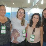 Simone Diniz, Ane Machado, Raquel Faria e Helena Peres, de Minas Gerais