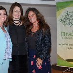Margaret Grantham, da DZT, Magda Nassar, presidente da Braztoa, e Mari Masgrau, do ME