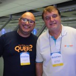 Willian Santos, da CVC, e Alexandre Dias, da Turnet Turismo