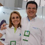 Marcia Santi e Paulo Barbosa, da Travelport