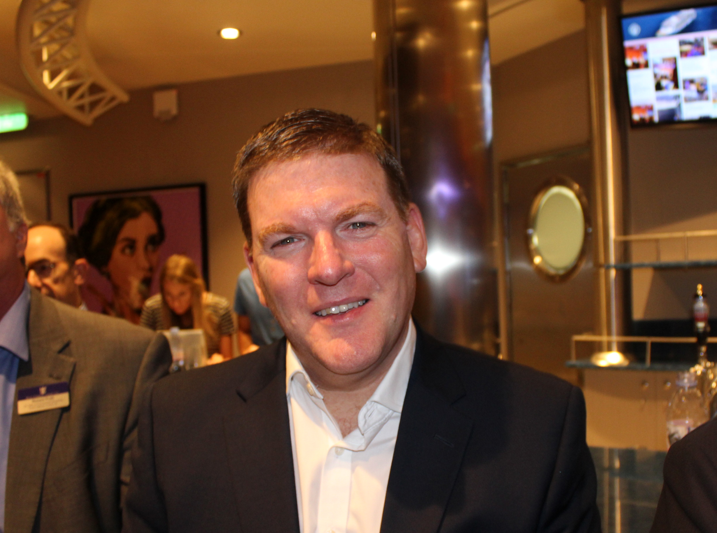 Gavin Smith, vifce presidente Senior Internacional e diretor da RCL Cruises