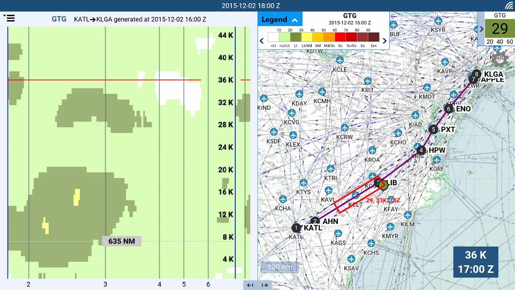 Aplicativo da Delta ajuda pilotos a visualizarem e evitarem turbulncias