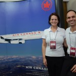 Sandra Passetto e Hugo Silva Franco, da Air Canada
