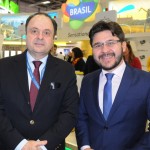 Durval Carvalho, Embaixador do Brasil na Alemanha, e Gilson Lira, da Embratur