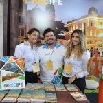 Paula Gouveia, Francisco Aires e Maria Clara, da prefeitura do Recife