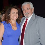 Rubens Rodrigues, da Cipa Fiera Milano, com sua esposa Maria Lucia Rodrigues