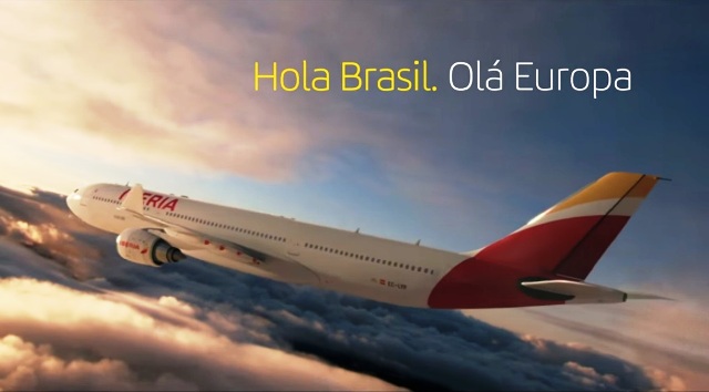 Iberia realiza mais uma ao da campanha Hola/Ol (veja vdeo)