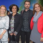 Carolina Cordioli, Renata Saraiva, Rafael David, e Karen Almeida, do Brand USA
