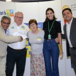 Sonia Furlan, da Sothur Viagens, e Evaldo Vieira dos Santos so acompanhantes um do outro na viagem para o Cear