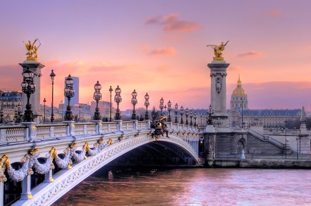 Ponte Alexandre III - Paris, Frana