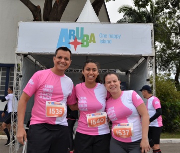 Carlos Barbosa, Rafaela Gil e Fernanda Teixeira, da Autoridade de Turismo de Aruba no Brasil 