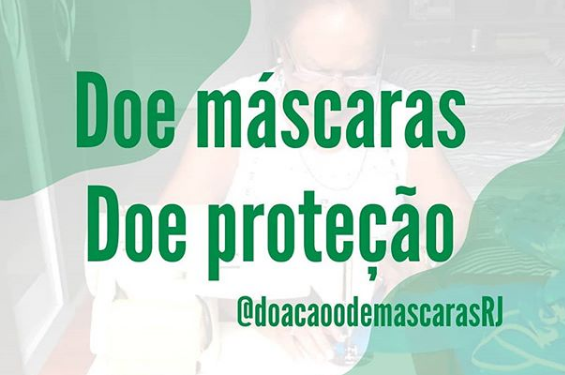 Doação de Máscaras no Rio de Janeiro