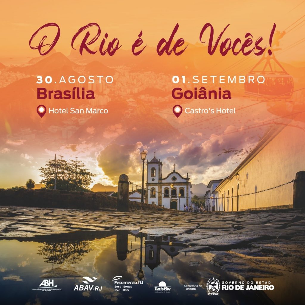  Roadshow "O Rio é de Vocês" chega em Brasília e Goiânia 