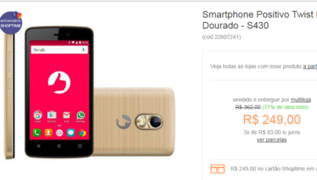 Reprodução/shoptime.com.br