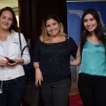 Luciana Fuchs, da Agaxtur, Mariana Sylos e Vivian Rezende, da TPI