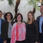 Malcolm Smith, do IPW, Renata Saraiva, do Brand USA, Cathy Keefe, do IPW, Daniela Bergamini, da Imaginadora, e Michael Martin, do IPW