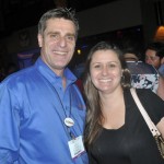 Patrick Yvars, do Visit Orlando, e Melissa Rosa, da CVC