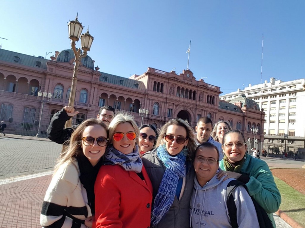Agentes contemplados com a viagem na capital argenttina
