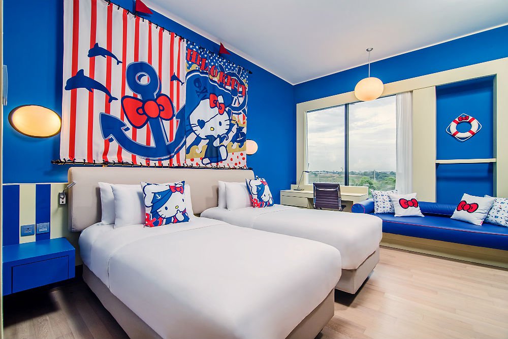 O quarto Hello Kitty Adventure