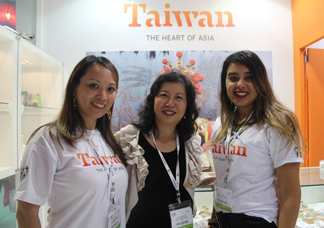 Andrea Shung, representante de Taiwan no Brasil, fala ao DIRIO
