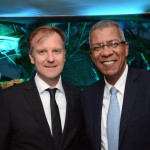 Jean-Marc Pouchol, da Air France-KLM, com Reifer de Souza, da Alatur JTB Jean-Marc Pouchol, da Air France-KLM, com Reifer de Souza, da Alatur JTB