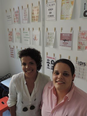 Vitória e Kamilla se formaram em Minas Gerais e vieram morar em Pernambuco (Foto: Vitor Tavares / G1)