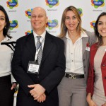 Bianca Pizzolito, Lawrence Reinisch, Luciane Leite e Claudia Defino, da WTM-LA