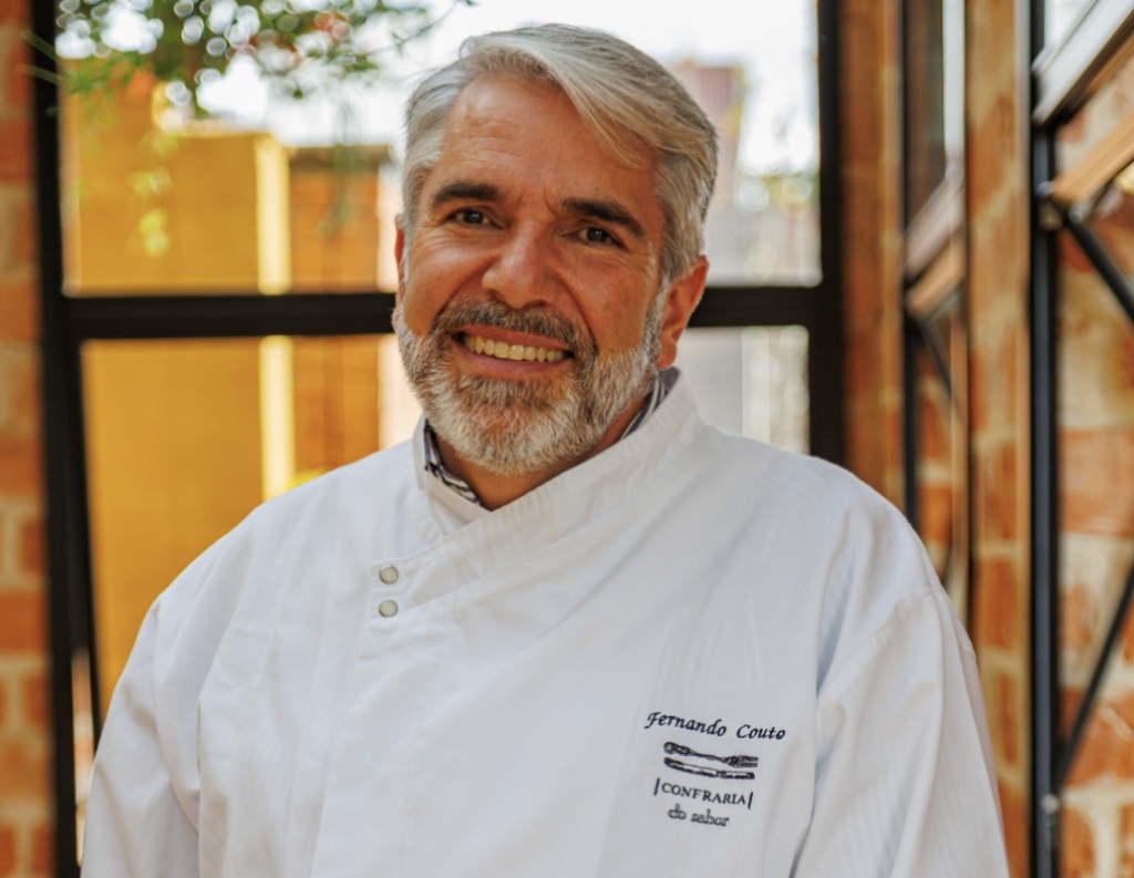 Chef Fernando Couto, Restaurante Confraria do Sabor. Crédito: Douglas Fagundes